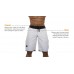 Spodenki startowe do Men's physique (fitness plażowe) BLUE PAPILLON turkus cieniowane