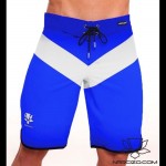 Spodenki startowe do Men's physique (fitness plażowe) BLUE ARROW