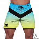 Boardshorty do Men's Physique LIME nowy model NPC 17cali