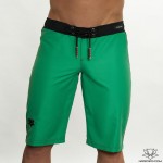 Spodenki startowe do Men's physique (fitness plażowe) Zielone