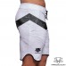 Spodenki startowe do Men's physique (fitness plażowe) WHITE MARBLE