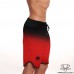 Spodenki startowe do Men's physique (fitness plażowe) RED MAX