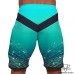 Boardshorty do Men's Physique TURQUOISE PHANTOM nowy model NPC 17cali
