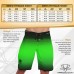 Spodenki startowe do Men's physique (fitness plażowe) Amazonite