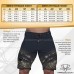 Spodenki startowe do Men's physique (fitness plażowe) BLACK PHANTOM