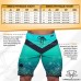 Boardshorty do Men's Physique TURQUOISE PHANTOM nowy model NPC 17cali
