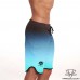 Spodenki startowe do Men's physique (fitness plażowe) BLUE PAPILLON turkus cieniowane