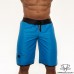 Spodenki startowe do Men's physique (fitness plażowe) Niebieskie