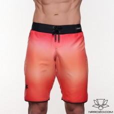 Spodenki startowe do Men's physique (fitness plażowe) Pomarańczowo-Czerwone