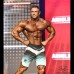 Spodenki startowe do Men's physique (fitness plażowe) TURQUOISE ARROW turkus/ciemna zieleń cieniowane