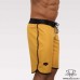 Spodenki startowe do Men's physique (fitness plażowe) Żółte